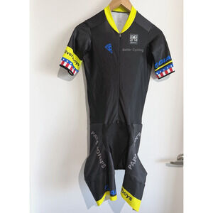SMS Santini Road SpeedSuit triathlon cycling Skinsuit Overall Men’s/boy's Size L